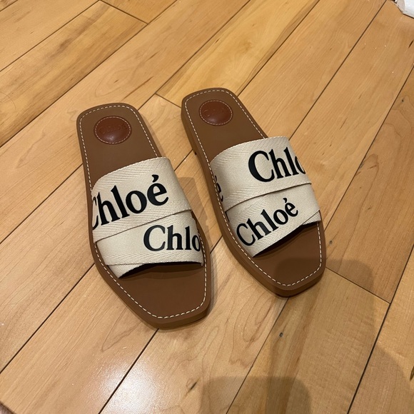 ❗️SOLD❗️BNIB Chloe Woody Sandals - Picture 1 of 7